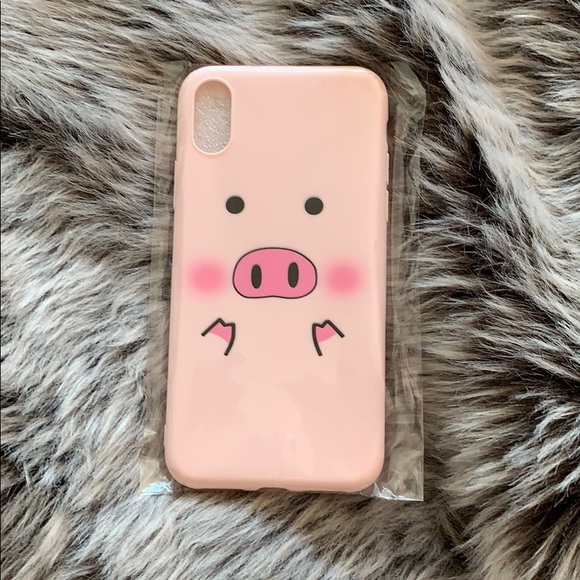 Accessories - 🔥 Super Cute Pink Piggie IPhone XS case